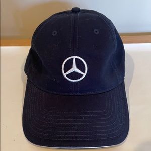 Mercedes-Benz Navy Blue Adjustable Hat Cap
